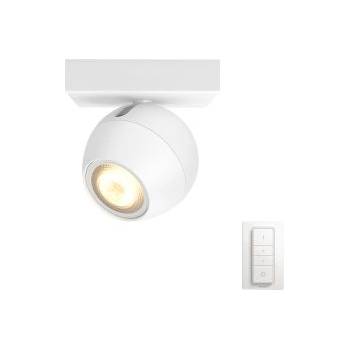 Philips Buckram Hue Ext. Single Spot White 1x5W