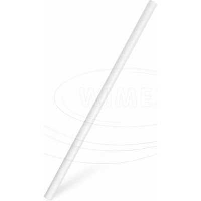 Wimex Slamky papierové JUMBO biele 20 cm O 8 mm