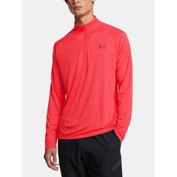Under Armour Мъжка тениска Under Armour UA Tech Textured 1/2 Zip-RED Under Armour | Cherven | МЪЖЕ | S