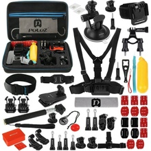 Puluz 53 in 1 Accessories Ultimate Combo Kits for sports cameras PKT09