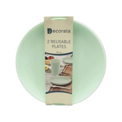 Procos Plastové talíře MINTOVÉ, 20 cm