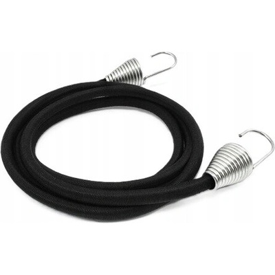Elastická guma s háčikmi na upevnenie batožiny a nákladu, priemer 8 mm, dĺžka 1 m