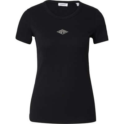 Esprit Тениска черно, размер s