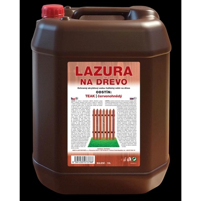 Lazurol Lazura na dřevo 10 l teak