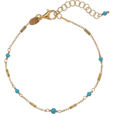Alisia pozlacený náramek s tyrkysem AL3246-Oro-Turchese