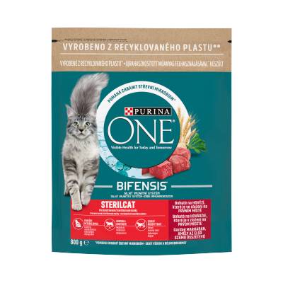 Purina ONE cat granule Sterilcat 800g