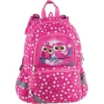 PULSE Ученическа раница PULSE Anatomic Pink Owl