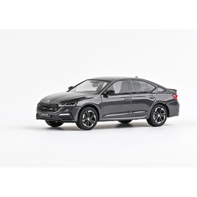Abrex ŠKODA OCTAVIA IV RS SEDAN 2020 Šedá Titan Metalíza 1:43