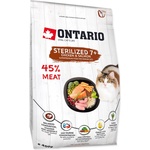 ONTARIO Cat Sterilised 7+, 400 г