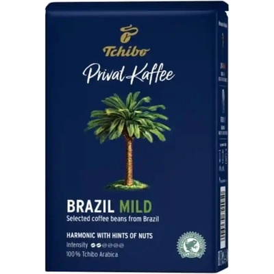Tchibo Privat Kaffee Brazil Mild zrnková 0,5 kg