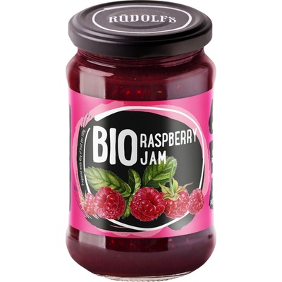 Rūdolfs Rudolfs BIO Malinový džem, 400 g