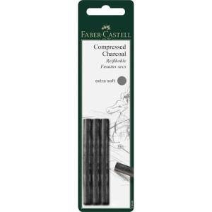 Faber-Castell AG Pitt изключително мек 3D пресован въглен FC129996 (FC129996)