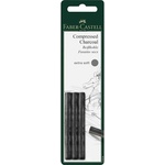 Faber-Castell AG Pitt изключително мек 3D пресован въглен FC129996 (FC129996)