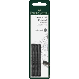 Faber-Castell AG Pitt изключително мек 3D пресован въглен FC129996 (FC129996)