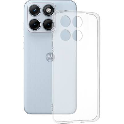 Techsuit Калъф за Motorola Edge 70 Fusion - Clear Silicone - Techsuit - Прозрачен