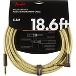 Fender Deluxe Series Tweed 5, 5 m Директен - Ъглов Инструментален кабел (0990820082)