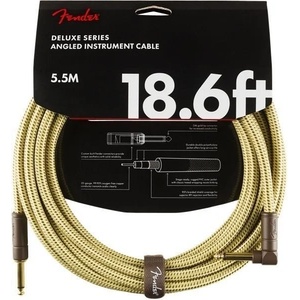 Fender Deluxe Series Tweed 5, 5 m Директен - Ъглов Инструментален кабел (0990820082)