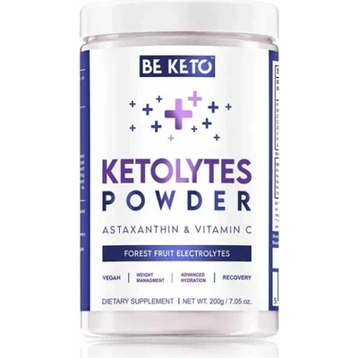 BeKeto Ketolyty Elektrolytyes Lesné ovocie 200 g