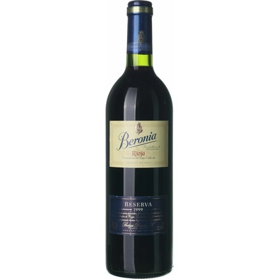 Beronia Rioja Reserva suché červené 1999 0,75 l (holá láhev)