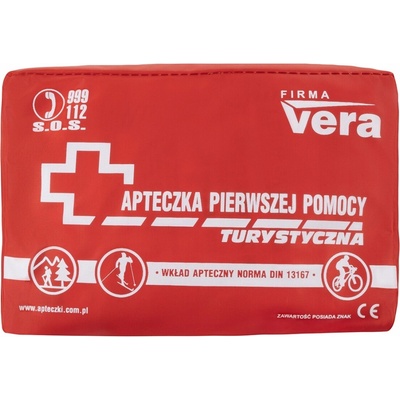 Vera Cestovní lékárnička červená 024
