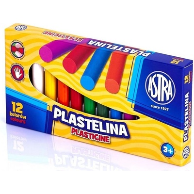 Astra Plastelína voňavá 12 pastelových farieb (1276)