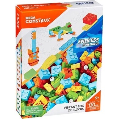 Mega Construx Vibrant střední box kostek