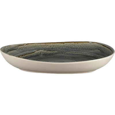 RAK Porcelain Spot tanier hlboký 28 x 22,5 cm olivínový SPTFLDP28-12