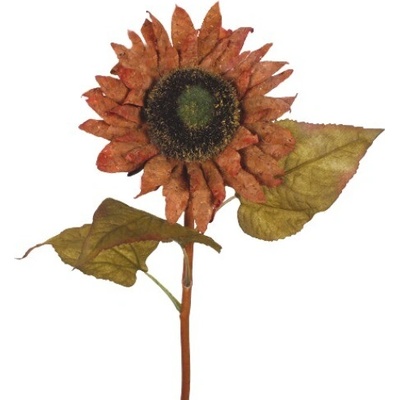 Umelá slnečnica jeseň 65 cm