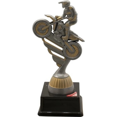 F1320 Soška motorismus šedá
