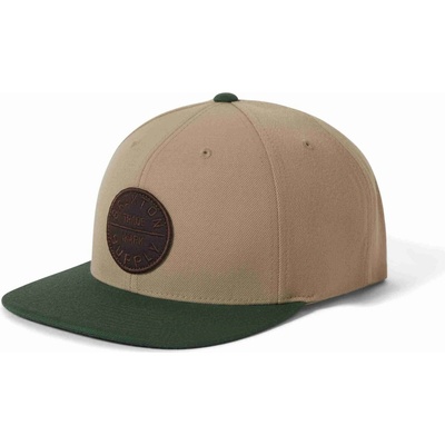 BRIXTON Oath Iii Snapback Khaki/Primal Green KHKPG