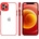 Apple Силиконов гъвкав калъф Milky Case за Apple iPhone 13 Mini - Червен KP11794