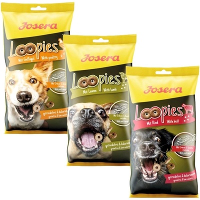 JOSERA Loopies Mix príchutí 3 x 150 g