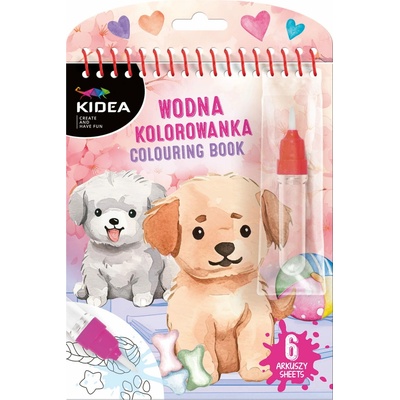 Kidea vodná omaľovánka Šteniatka 439