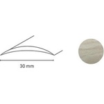 DOLLKEN ПРЕХОДЕН ПРОФИЛ DP03S О03 DECOR АЛУМ. САМОЗАЛЕПВАЩ 5113165 30ммx270см ДЪБ МОКА (5113165)
