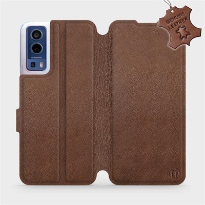 Mobiwear kožené flip Vivo Y52 5G / Y72 5G Hnědé
