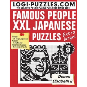 XXL Japanese Puzzles: Famous people | Logi Puzzles, Andrzej Baran, Joanna Diez (ISBN: 9781496085955)