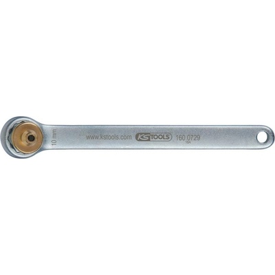 KS Tools Odvzdušňovací klíč, velmi krátký, 10 mm, zlatá 160.0729