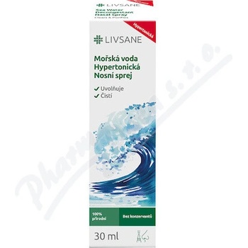 Livsane Mořská voda hypertonická sprej 30 ml