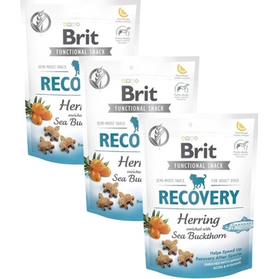 BRIT CARE DOG FUNCTIONAL SNACK RECOVERY HERRING 3 x 150 g