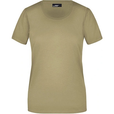 James & Nicholson Dámské triko JN901 Khaki