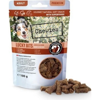 Chewies Lucky Bits jeleň a kura 100 g