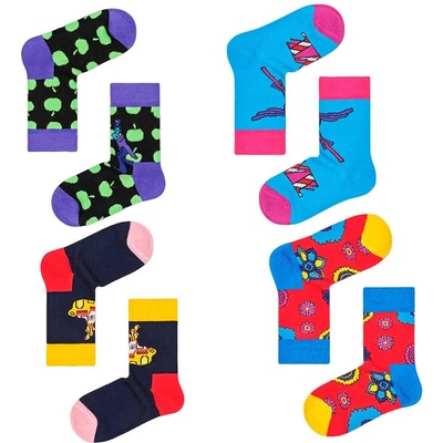Чорапи Happy socks Beatles socks 4 pairs - Multicolor (Multicolor)