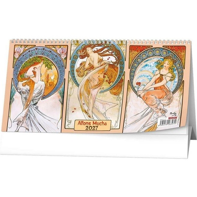 Baloušek stolní Alfons Mucha 30 × 15 cm 2027