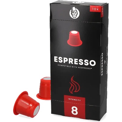 Kaffekapslen | Espresso - Кафе за всеки ден - 10 капсули за Nespresso®