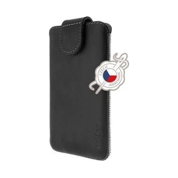 Púzdro Kožené FIXED Posh 6XL čierne