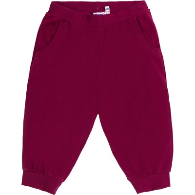 Winkiki Kids Wear Dívčí 3/4 kalhoty Base bordo