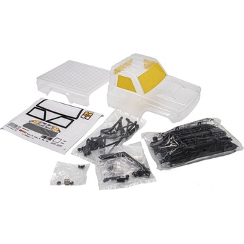 HOBBYTECH Čirá karoserie LC70 313 mm včetně příslušenství