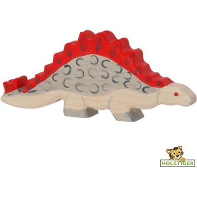 Holztiger Stegosaurus vyřezávaná