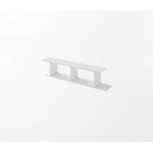 Bogdan Furniture G Етажерка Мебели Богдан модел Clasic lux 913, цвят Бяло гладко