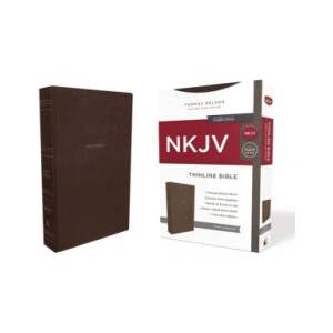 Nkjv, Thinline Bible, Leathersoft, Brown, Thumb Indexed, Red Letter Edition, Comfort Print: Holy Bible, New King James Version (ISBN: 9780785234401)
